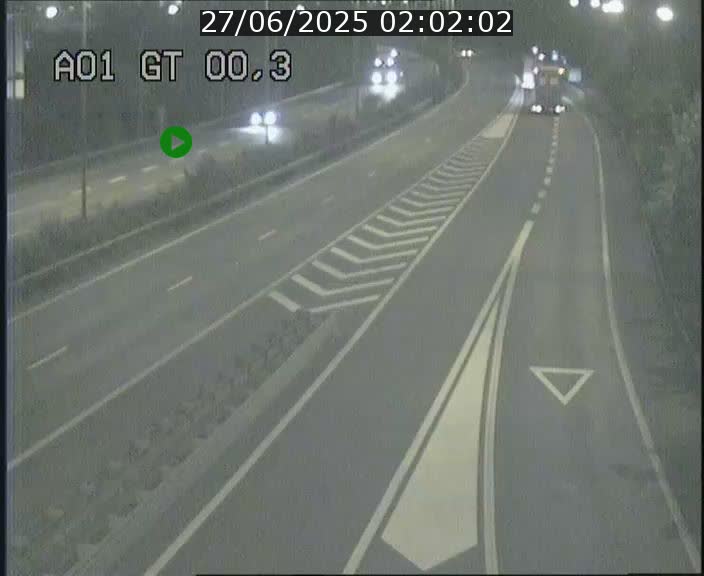 Traffic live webcam Luxembourg Croix de Gasperich - A1 direction Kirchberg - BK 0.3