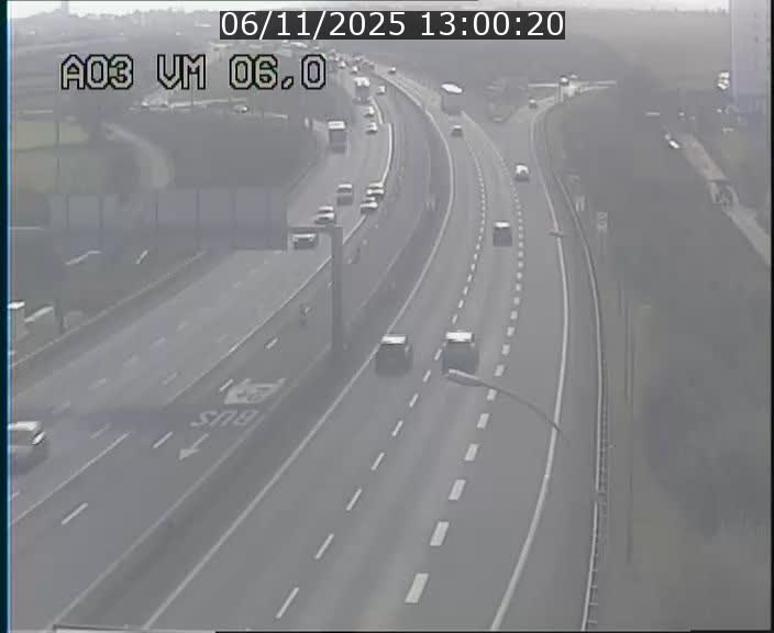 Traffic live webcam Luxembourg Aire de Berchem - A3 - BK 6 - direction France