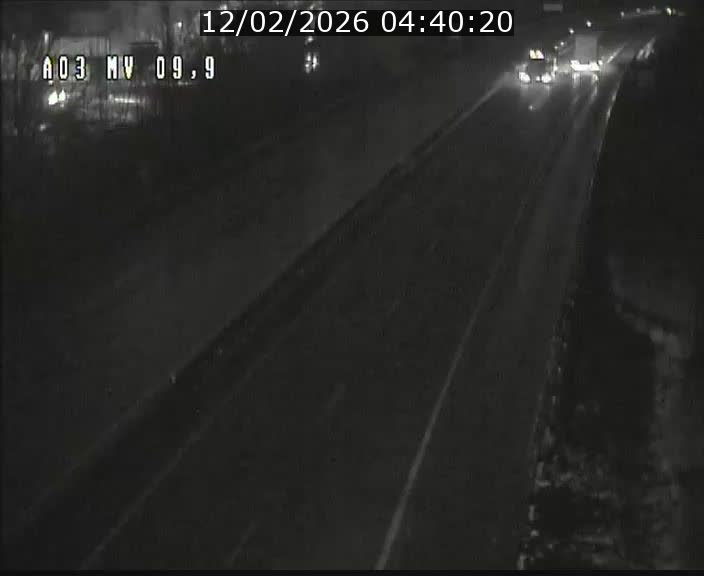 Webcam Autoroute à la Croix de Bettembourg - A3 - BK 9.9 - direction Luxembourg-Ville