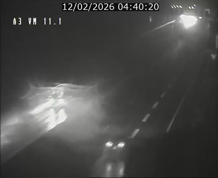 Webcam à la frontière franco-luxembourgeoise, avant la Croix de Bettembourg - BK 11.1 - direction Luxembourg-ville