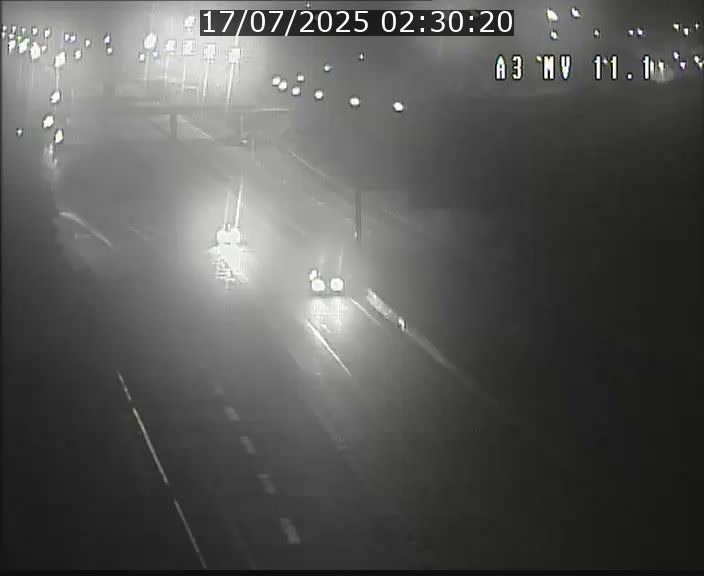 Traffic live webcam Luxembourg Croix de Bettembourg A3 - BK 11.1 - direction Luxembourg-ville