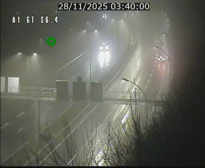 Traffic live webcam Luxembourg Hamm - A1 direction Sandweiler - BK 6.4