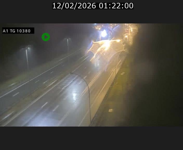 Traffic live webcam Luxembourg Senningerberg - A1 direction Luxembourg Kirchberg - BK 10.3