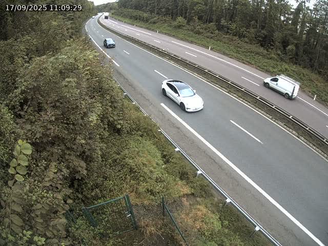 Caméra autoroute France - N52, Crusnes vers Belgique, Luxembourg