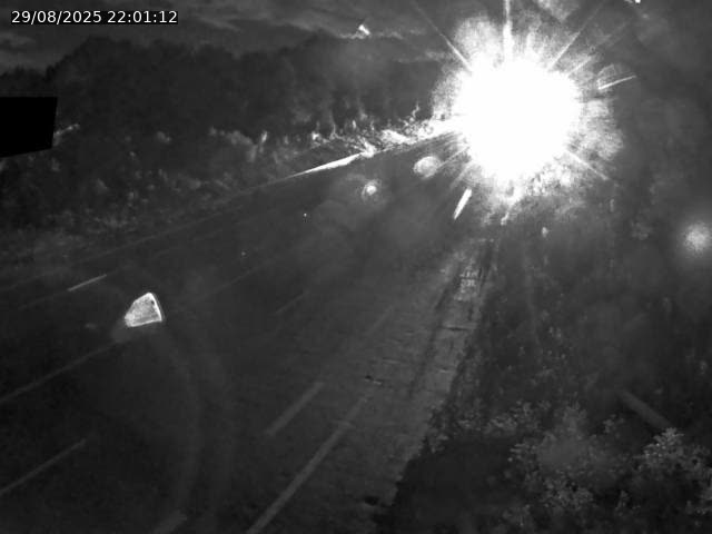 Webcam sur la N19 à Lyoffans. Vue orientée vers Vesoul
