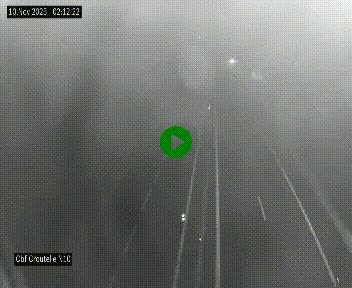 Webcam routière au début de la N10, au sud de Poitiers, proche de la jonction avec l'A10