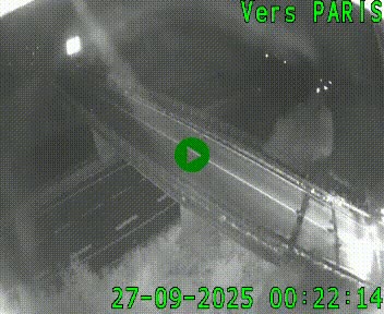 Clone of Caméra routière sur l'autoroute A20 au nord de Limoges, à la jonction avec la N520. Vue orientée vers Paris