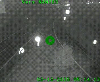 Webcam N147 au nord de Poitiers et à la jonction avec la A10