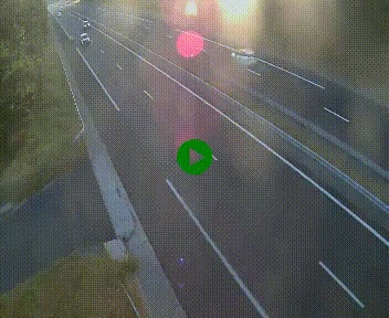 Caméra autoroute A75 à hauteur du col des Issartets en direction de Montpellier