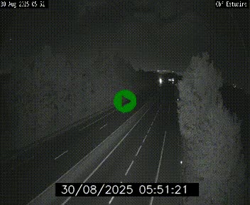 Webcam sur le périphérique de Nantes (N844) après la Porte de Bouguenais, à l'ouest de la ville