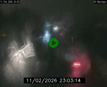 Webcam sur le périphérique de Rennes (N136) à hauteur de Maurepas, au nord de la ville