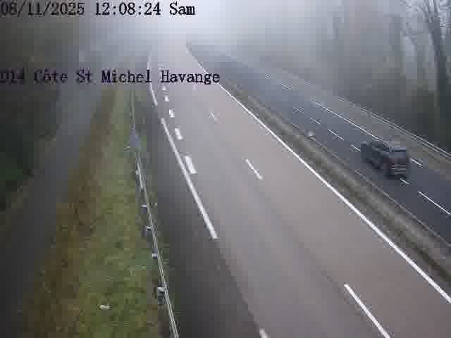Clone of Webcam sur la D14, dans la côte Saint-Michel. Vue orientée vers Havange