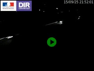 Webcam sur la Nationale 201 à hauteur de la sortie Chambéry-Nord, avant à la jonction entre l'A41 et l'A43, en direction de Lyon