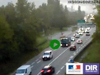 Webcam info trafic à proximité de Vizille sur la N85, au niveau du point de vue du Saut du Moine à Champagnier