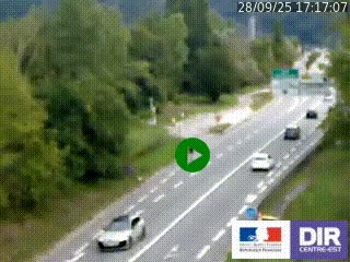 Webcam info trafic à proximité de Vizille sur la N85, au niveau du point de vue du Saut du Moine à Champagnier