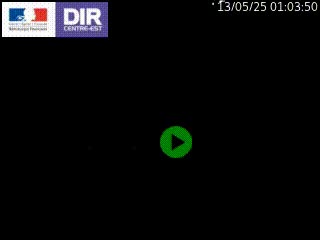 Webcam traffic à Grenoble-sud sur l'autoroute A480. Vue orientée vers l'entrée et la sortie de Grenoble