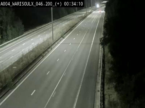 Webcam autoroute Belgique - Warissoulx - E411 - BK 46.2