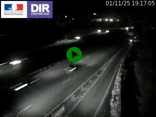 Caméra routière à hauteur de la sortie 15 Chambéry-centre au PK 4,103 en direction d'Albertville