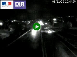 Caméra autoroute à Saint-Etienne (Les Littes) à hauteur du Ikea Saint-Etienne sur l'A72 en direction de Roanne