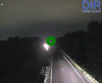 Webcam sur le périphérique de Caen (N814) à l'est de la ville, à Mondeville hauteur de la sortie 2, Presqu'île-Rives de l'Orne, au bout de l'autoroute A13