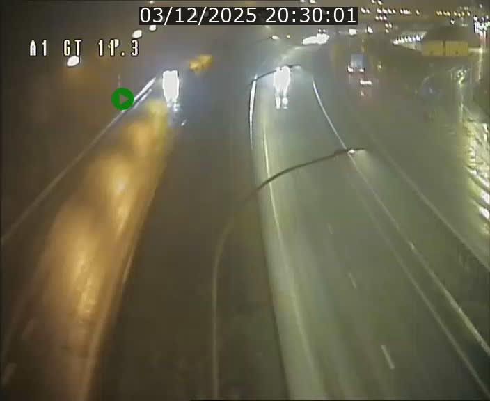 Traffic live webcam Luxembourg Senningerberg - A1 direction Allemagne - BK 11.3
