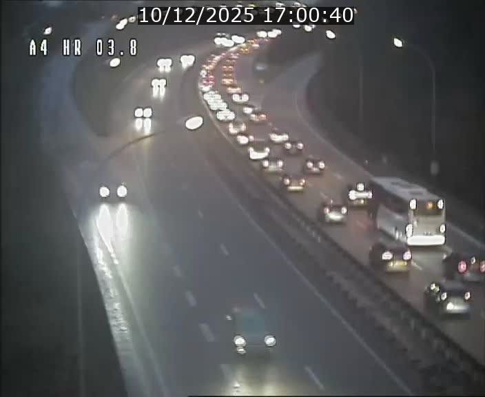 Webcam traffic A4 Luxembourg - BK 3.8 - Leudelange (direction Esch sur Alzette)