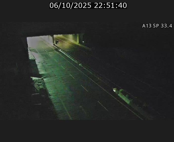 Webcam trafic sur A13 à hauteur d'Altwies en direction de Mondorf-les-bains et en provenance de l'Allemagne
