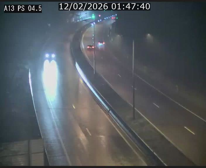 Traffic live webcam Luxembourg Differdange - A13 direction Esch-sur-Alzette - BK 4.5