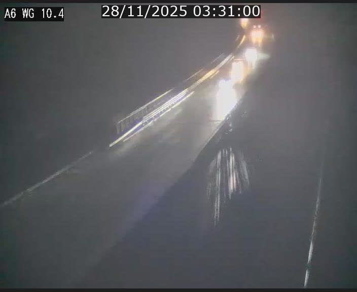 Traffic live webcam Luxembourg Mamer - A6 - BK 10.4 - direction Luxembourg/France/Allemagne
