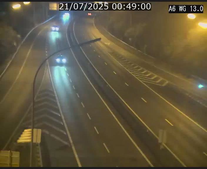 Traffic live webcam Luxembourg Mamer - A6 - BK 13 - direction Luxembourg/France/Allemagne