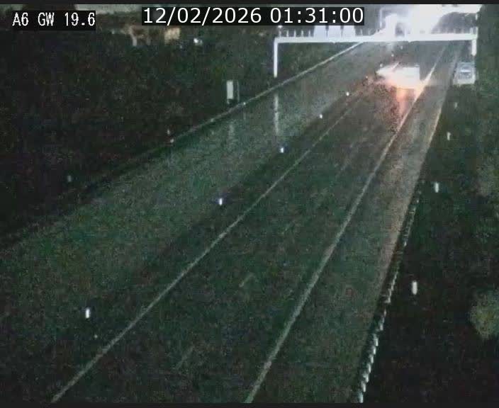 Traffic live webcam Luxembourg - Steinfort - A6 - BK 19.6 - direction Belgique