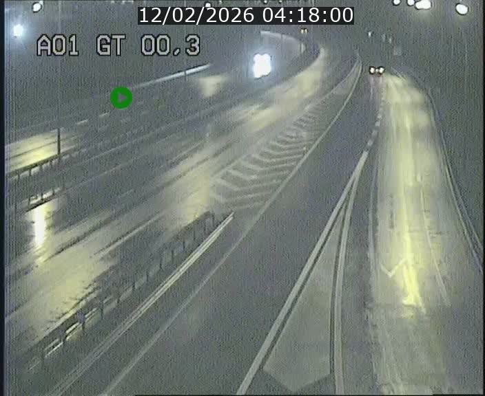 Traffic live webcam Luxembourg Croix de Gasperich - A1 direction Kirchberg - BK 0.3