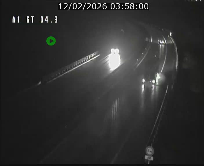 Traffic live webcam Luxembourg Itzig - A1 direction Sandweiler - BK 4.3