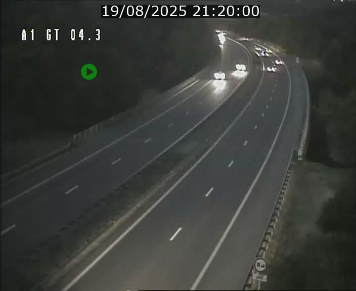 Traffic live webcam Luxembourg Itzig - A1 direction Sandweiler - BK 4.3