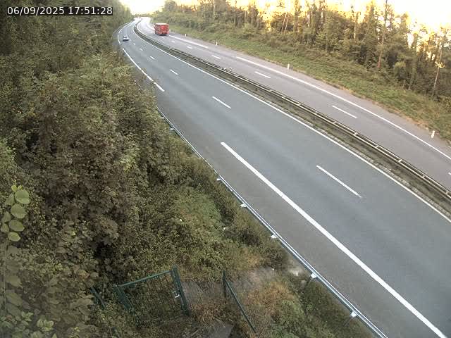 Caméra autoroute France - N52, Crusnes vers Belgique, Luxembourg