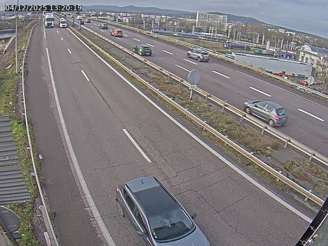 Caméra autoroute France - A31, Yutz direction Metz