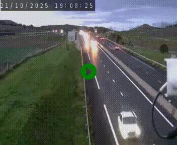 Caméra autoroute A75 à hauteur de Le Crest, en direction de Montpellier