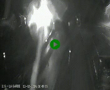 Caméra autoroute A75 à hauteur du col du rocher blanc en direction de Montpellier