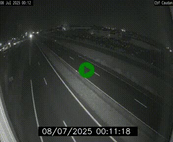 Webcam sur la N165 à hauteur de Caudan, dans le Morbihan.