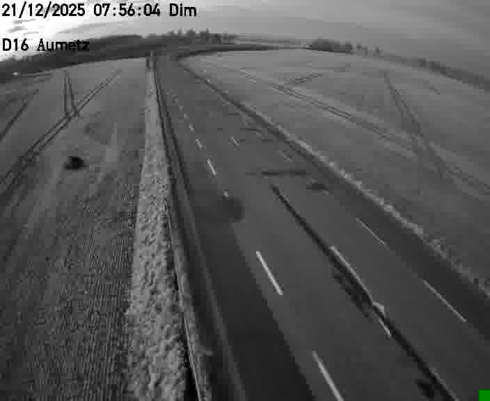 Webcam sur la D16 à Aumetz. Vue orientée vers A30