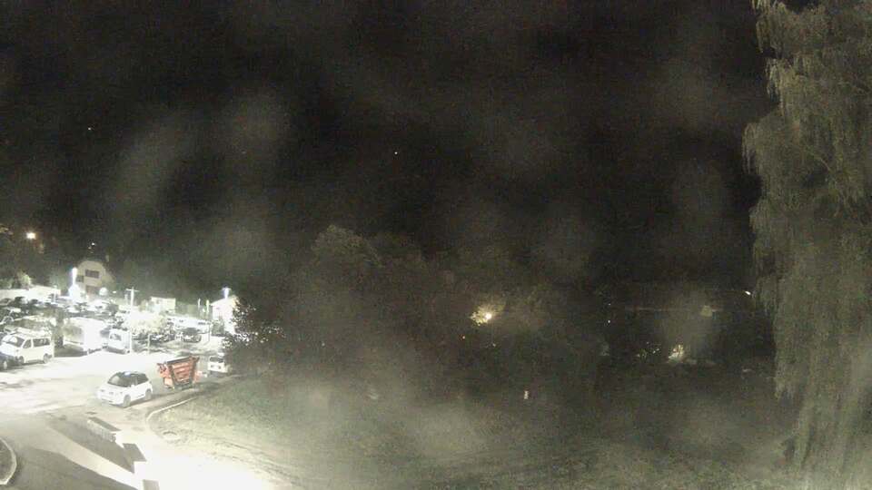 Webcam au niveau de la mairie du village du Bourg d'Oisans, aux pieds de l'Alpe d'Huez et aux portes du parc des Écrins