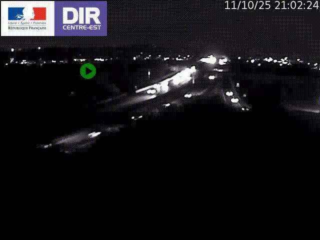 Webcam autoroute sur A450 à Pierre-Bénite en direction de Lyon et de l'autoroute A7
