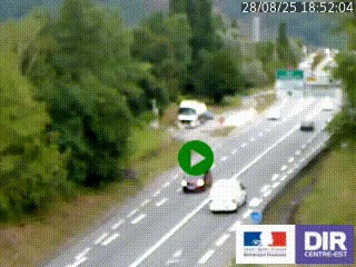 Webcam info trafic à proximité de Vizille sur la N85, au niveau du point de vue du Saut du Moine à Champagnier