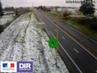 Webcam à Mably, à proximité de Roanne en direction de Moulins sur la N7