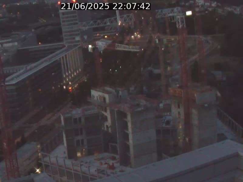 Webcam sur l'avenue John Fitzgerald Kennedy (N51) avec vue orientée vers le Findel