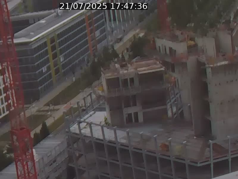 Webcam sur l'avenue John Fitzgerald Kennedy (N51) avec vue orientée vers le Findel
