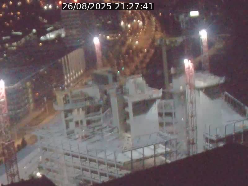 Webcam sur l'avenue John Fitzgerald Kennedy (N51) avec vue orientée vers le Findel