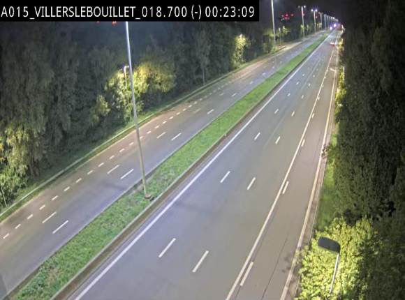 Webcam autoroute Belgique - Villers-le-Bouillet - E42 direction Liège - BK 18.7