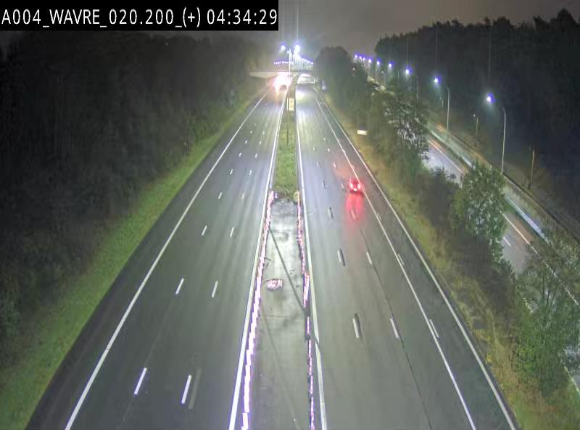 Webcam @ Wavre-sud KP 19.6, A4/E411