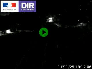 Web cam sur la N90 à Aime, en provenance de Bourg-Saint-Maurice et en direction d'Albertville